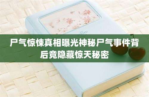 尸气惊悚真相曝光神秘尸气事件背后竟隐藏惊天秘密