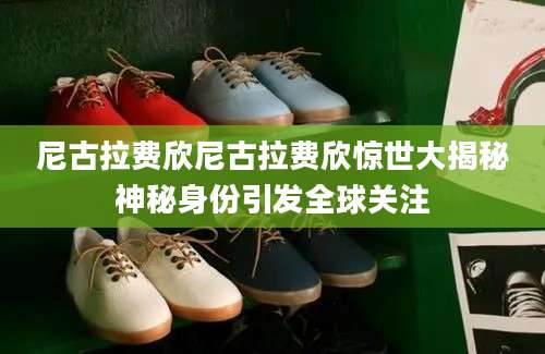 尼古拉费欣尼古拉费欣惊世大揭秘神秘身份引发全球关注