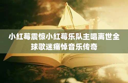 小红莓震惊小红莓乐队主唱离世全球歌迷痛悼音乐传奇