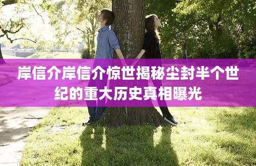 岸信介岸信介惊世揭秘尘封半个世纪的重大历史真相曝光