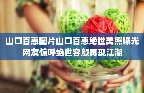 山口百惠图片山口百惠绝世美照曝光网友惊呼绝世容颜再现江湖