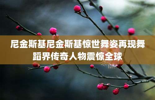 尼金斯基尼金斯基惊世舞姿再现舞蹈界传奇人物震惊全球